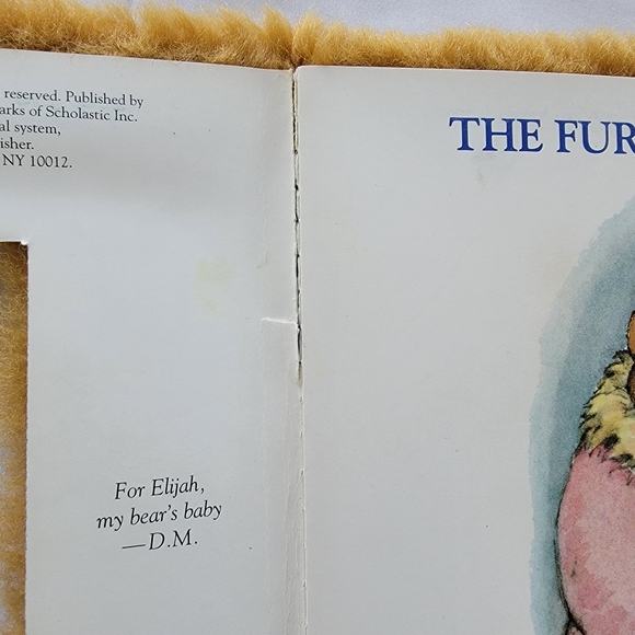Other Vintage Rare The Furry Bedtime Book Lovey Bears Story By Margo